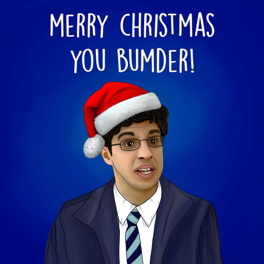 Merry Christmas You Bumder Card