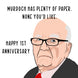 Murdoch Anniversary Card