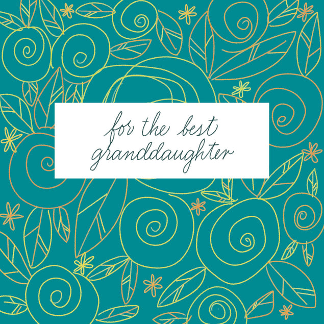 For The Best Granddaughter Card