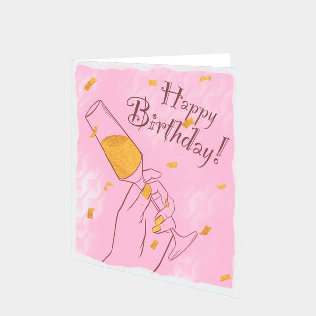 Birthday Wine Card