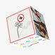 Oops You Hit Thirty Road Sign 30th Birthday Confetti-exploding Greetings Card