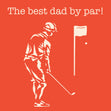 Dad Golf Card - Best Dad by Par - 1
