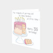 Happy 35 Birthday Card
