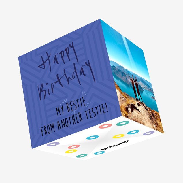 Funny Birthday For Your Bestie Confetti-exploding Greetings Card