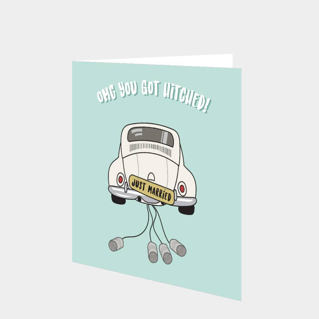 OMG You Got Hitched Card