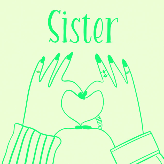 Sister Appreciation Love Card - 1