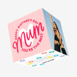 Mum You're The Best White Heart Mother's Day Confetti-exploding Greetings Card