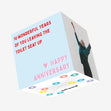 10 Years of Toilet Seat Confetti-exploding Greetings Card