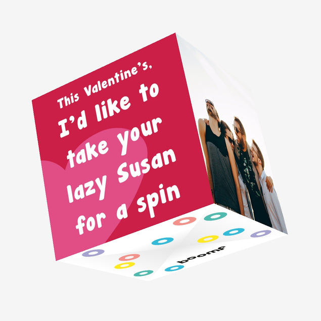 I'd Like To Take Your Lazy Susan For A Spin Confetti-exploding Greetings Card