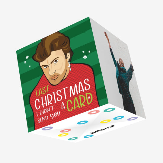Last Chritmas I Didn't Send You A Confetti-exploding Greetings Card