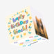 Happy Birthday Biach Confetti-exploding Greetings Card