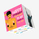 Happy February Birthday Rihanna Confetti-exploding Greetings Card