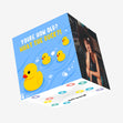 What The Duck Confetti-exploding Greetings Card