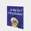 We Shih-tzu A Merry Christmas Card