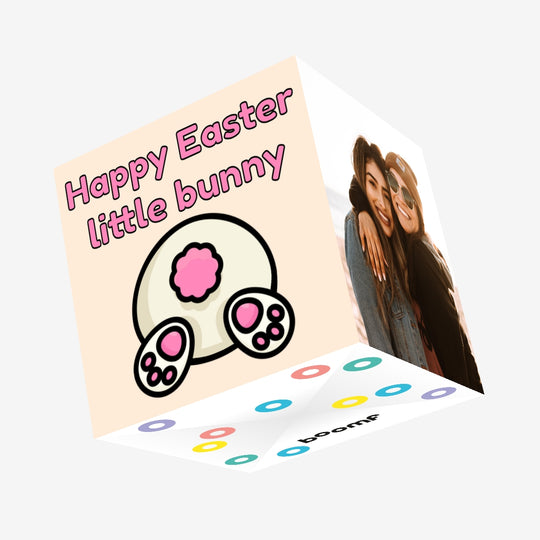Little Bunny Confetti-exploding Greetings Card