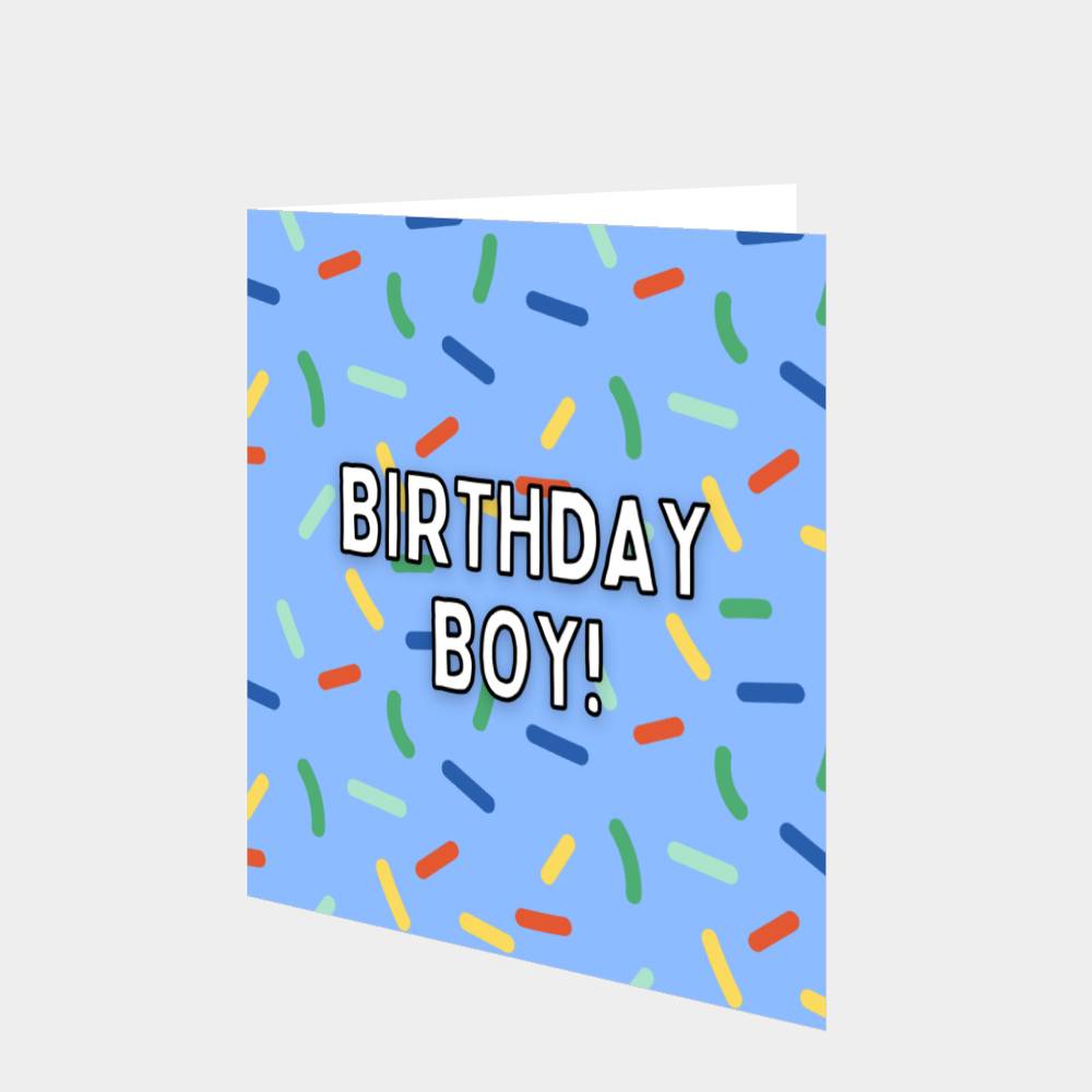 Birthday Boy Card – Boomf