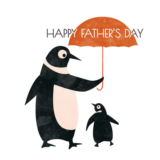 Father's Day Penguin Card