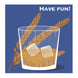 Have Fun! Glass Card
