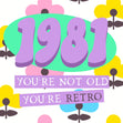 1981 Retro Card