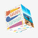 Painted Happy Birthday Fifes Confetti-exploding Greetings Card