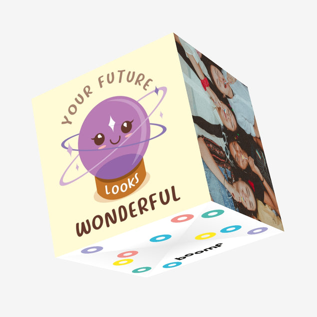 Wonderful Future Birthday Confetti-exploding Greetings Card