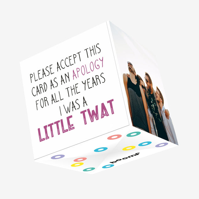 Please Accept This As An Apology Mother's Day Confetti-exploding Greetings Card
