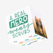 A Real Hero Wears Scrubs Confetti-exploding Greetings Card