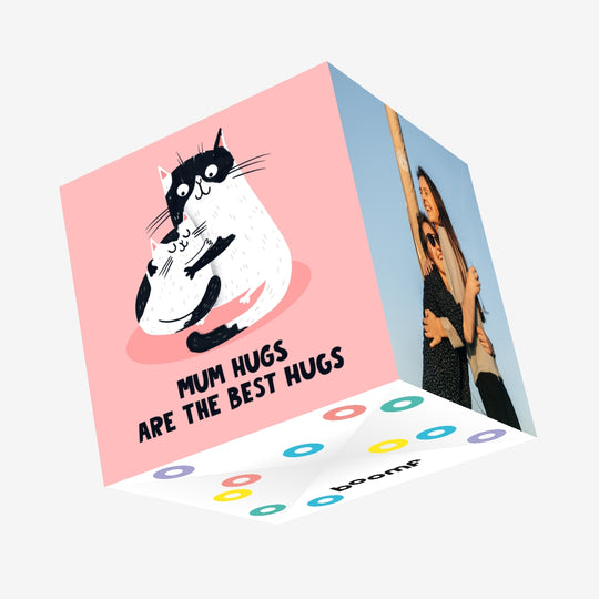 Mum Hugs Mother's Day Confetti-exploding Greetings Card