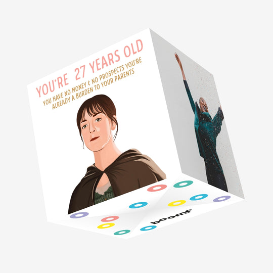 Pride And Prejudice 27th Birthday Confetti-exploding Greetings Card