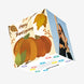 Happy Thanksgiving Orange Pumpkins And Leaves Confetti-exploding Greetings Card