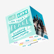 With Love On Your Pearl Wedding Anniversary Confetti-exploding Greetings Card