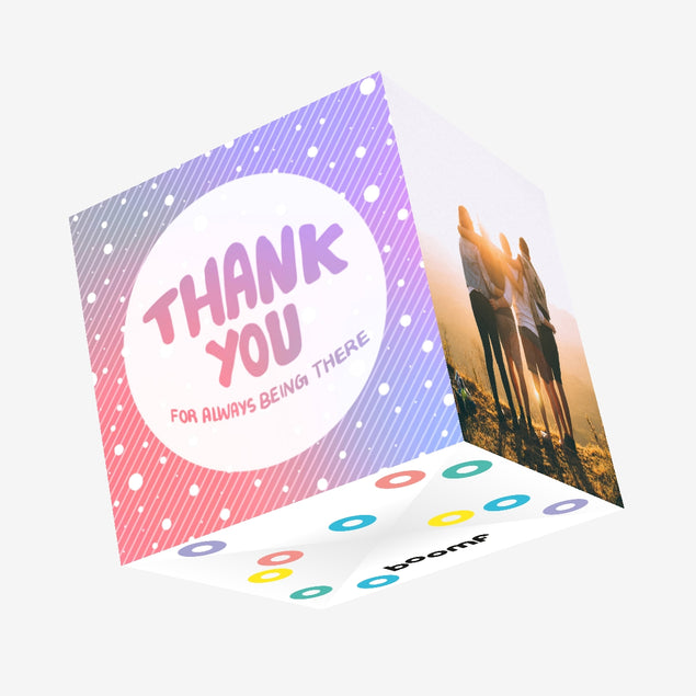 Thank You For Always Being Here Valentine's Day Confetti-exploding Greetings Card