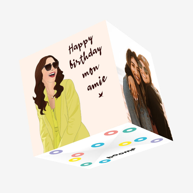 Emily In Paris Birthday Confetti-exploding Greetings Card