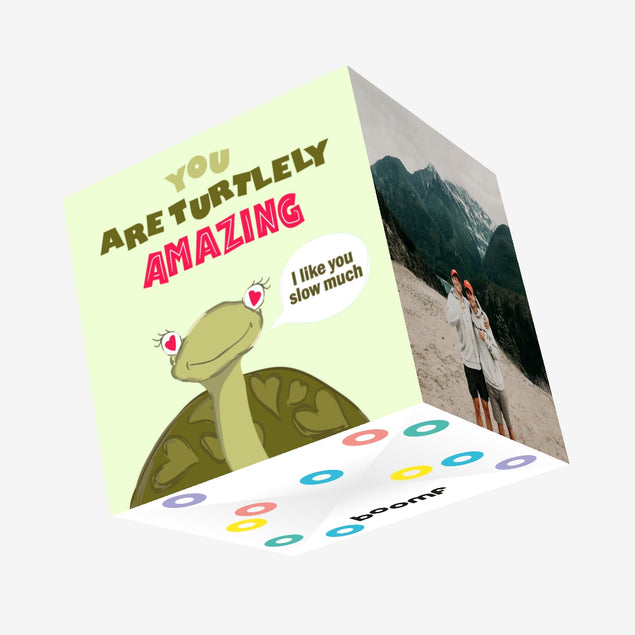 You're Turtley Amazing Valentine's Day Confetti-exploding Greetings Card
