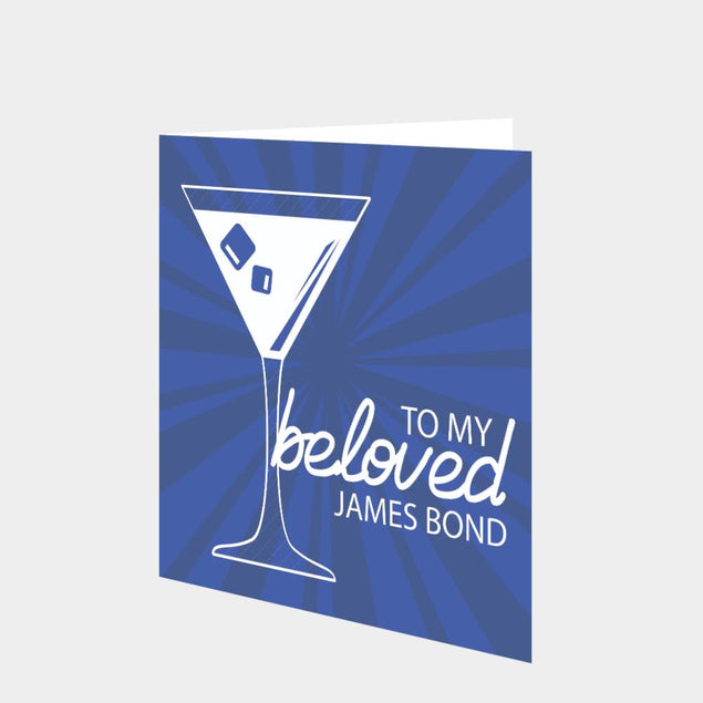Beloved James Bond Card