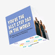 Best Step Dad In The World Confetti-exploding Greetings Card