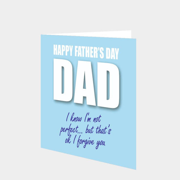 I Know I'm Not Perfect... Card