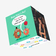 Donut Fathers Day Confetti-exploding Greetings Card