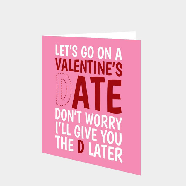 Valentine's Date Card
