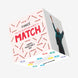 Happy Valentine's Day Fiance I'm So Glad We Were A Match Confetti-exploding Greetings Card