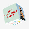 I Like You How I Like My Christmas Tree Christmas Confetti-exploding Greetings Card