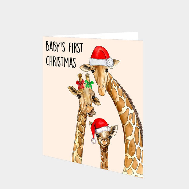 Baby's First Christmas Card