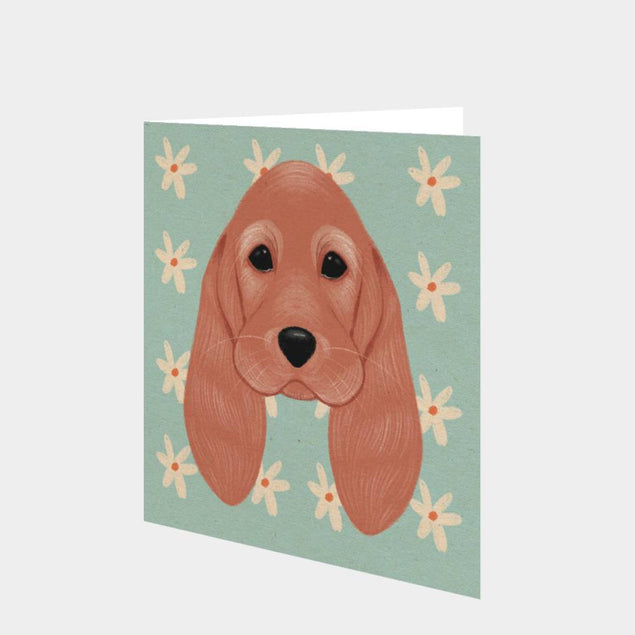 Spaniel Dog Card