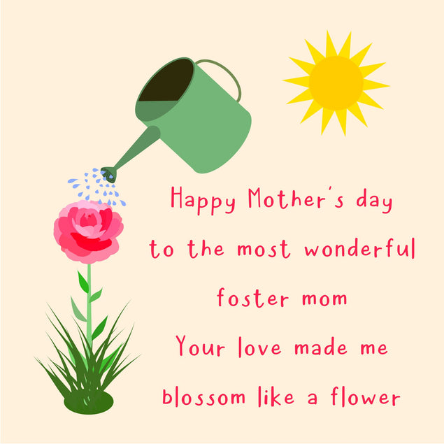 Your Love Made Me Blossom Like A Flower Bomb 3D Cube Card