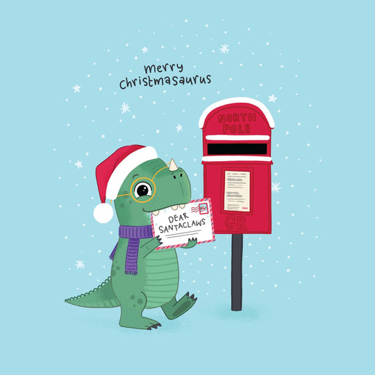 Merry Christmasaurus Card