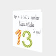 Happy 13th Birthday To You! Card