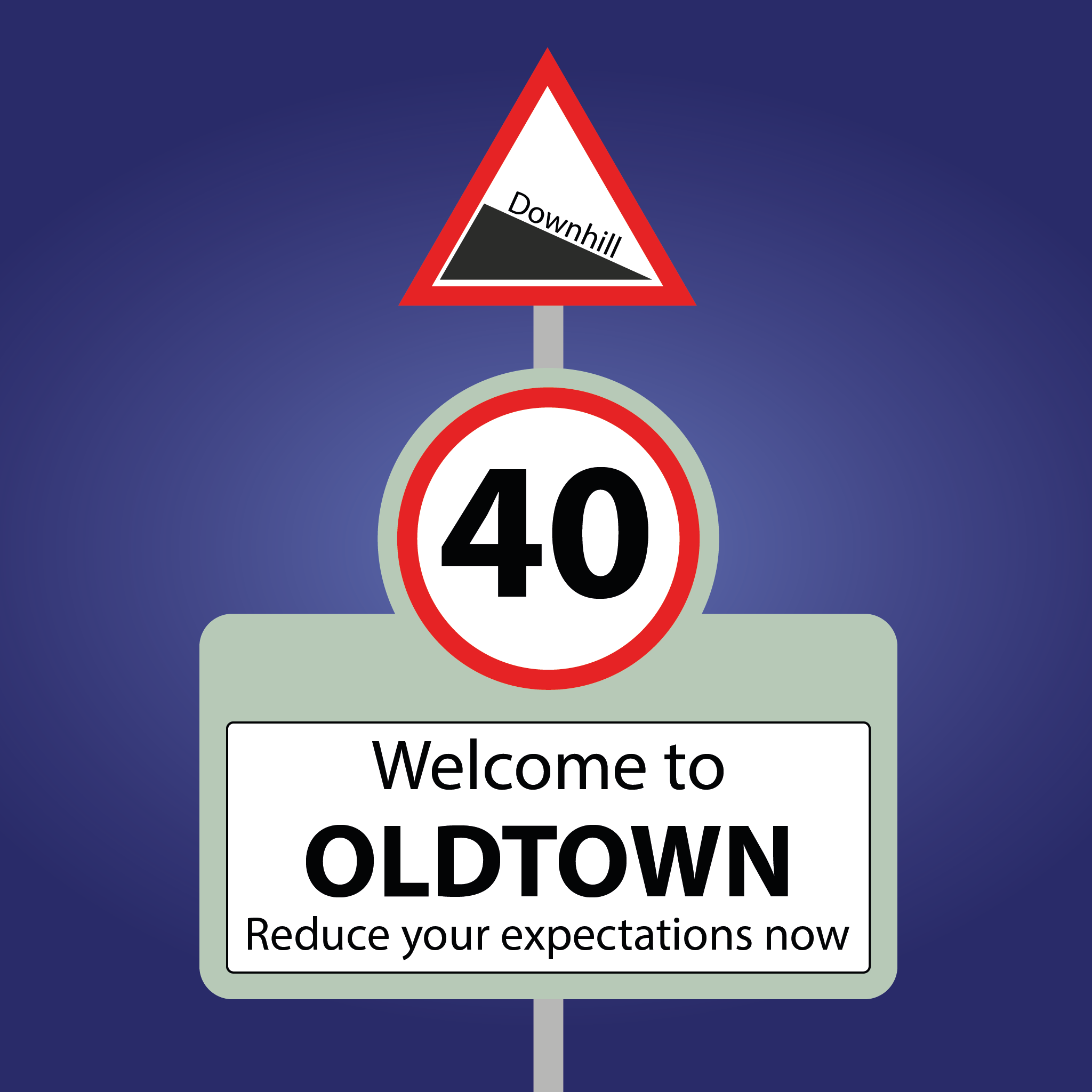 Welcome To Oldtown 40 Card – Boomf