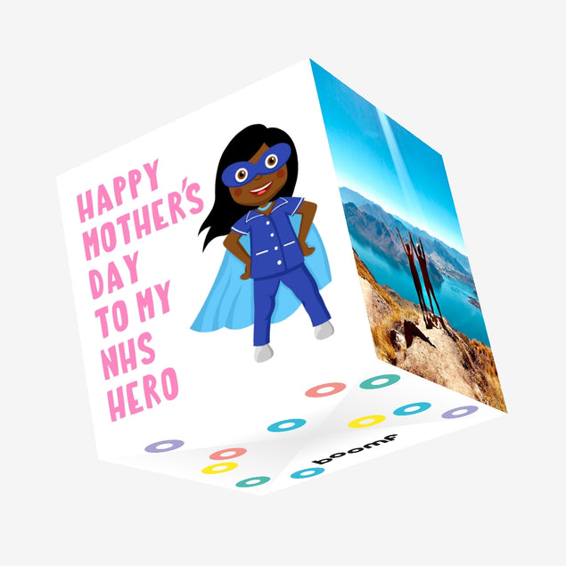 Happy Mother's Day To My NHS Hero Confetti-exploding Greetings Card