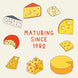 Maturing Since 1982 Cheese Birthday Card
