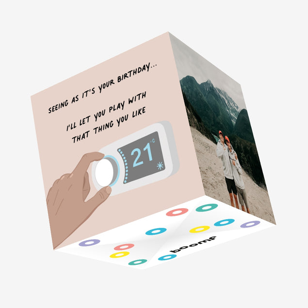 I'll Let You Play With That Thing You Like Confetti-exploding Greetings Card